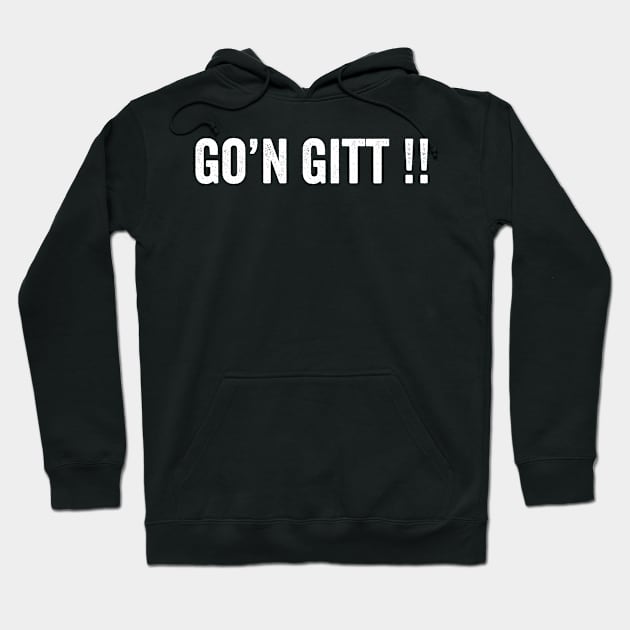 Go'n Git St. Patrick White Style T-Shirt Hoodie by Akbar Rosidianto shop